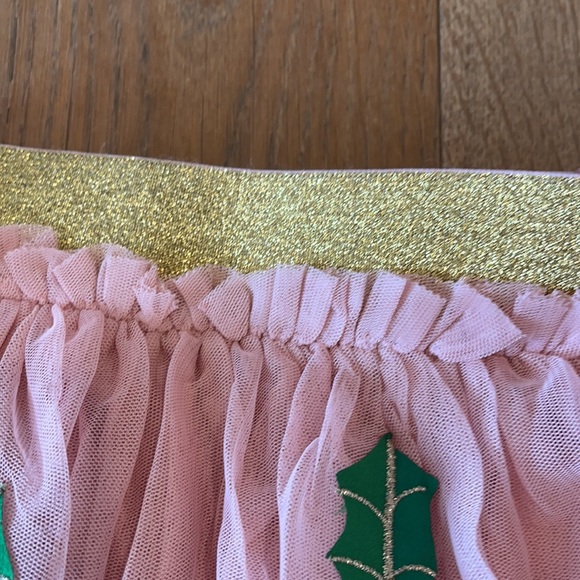 🥳HP🥳 Mini Boden Pink Holly Tulle Tutu Skirt - Picture 4 of 6